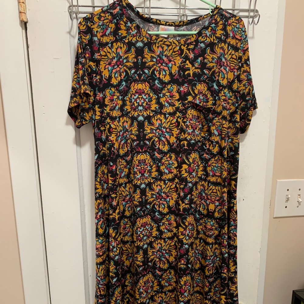 Floral Lularoe Carly